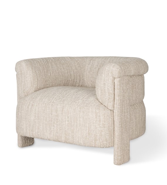 Fotel ALASKA  jasno-beżowy