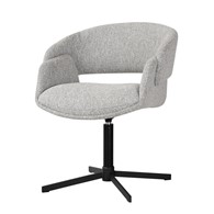 Krzesło obrotowe BIG FROYD szary/czarna/LODGE84