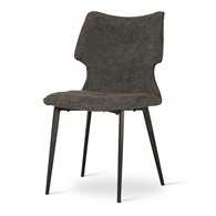 Krzesło CHILCOTE ciemny szary/ noga czarny