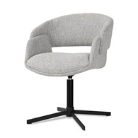 Krzesło obrotowe FROYD szary/czarna/LODGE84