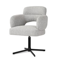 Krzesło obrotowe LETO szary/czarna/LODGE84