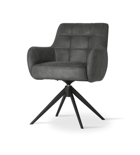 Krzesło obrotowe MATERO antractowy/czarna/BULL67