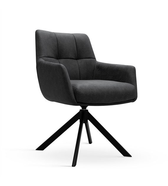 Krzesło obrotowe MIRAGE antracytowy/czarna/BULL67