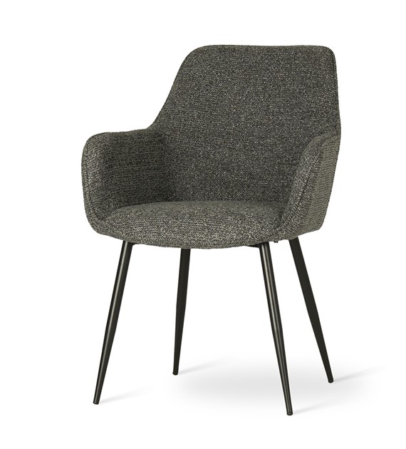 Krzesło NANO szary/ noga czarny