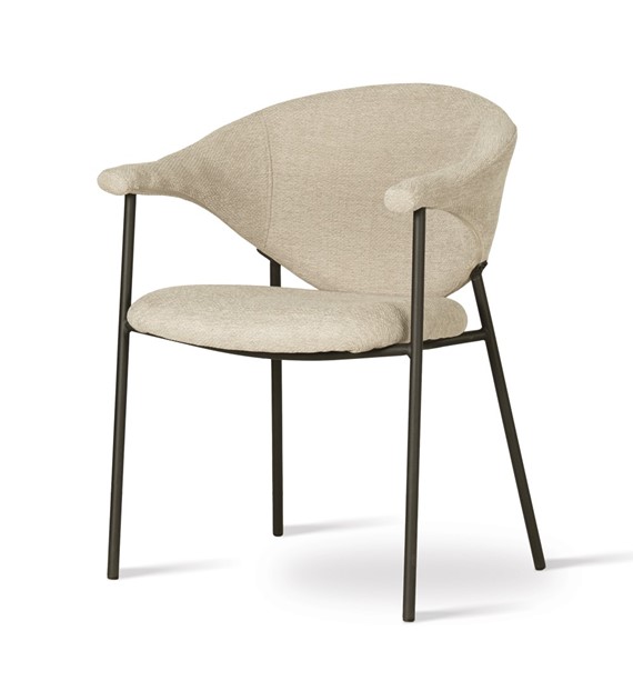 Krzesło NOTI beżowy/ noga czarny