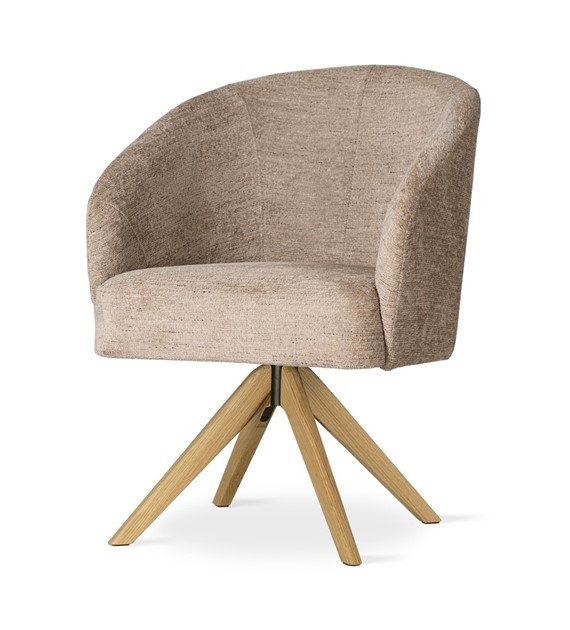 Krzesło obrotowe SENI SUPREME WOOD