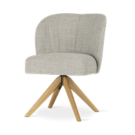 Krzesło obrotowe SHELLY SUPREME WOOD