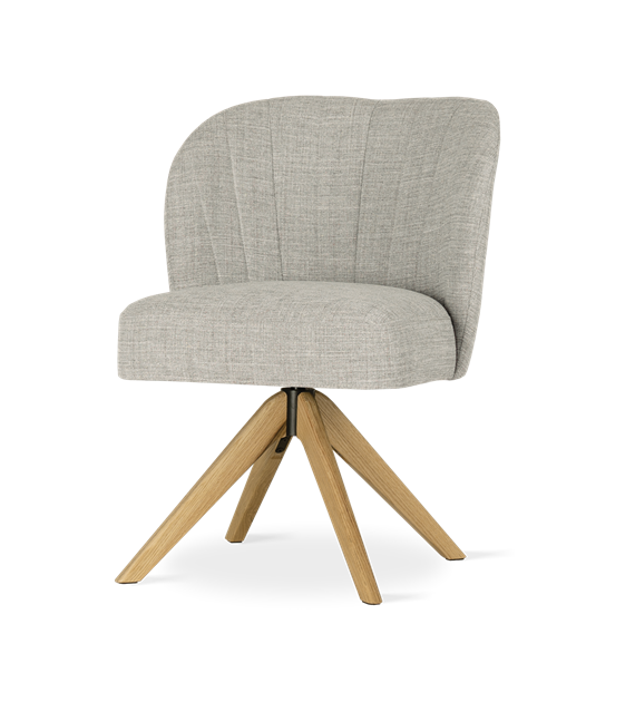 Krzesło obrotowe SHELLY SUPREME WOOD