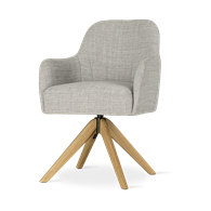 Krzesło obrotowe TULIP SUPREME WOOD